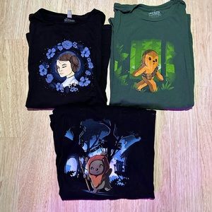 TeeFury Star Wars XXL Short Bundle of 3